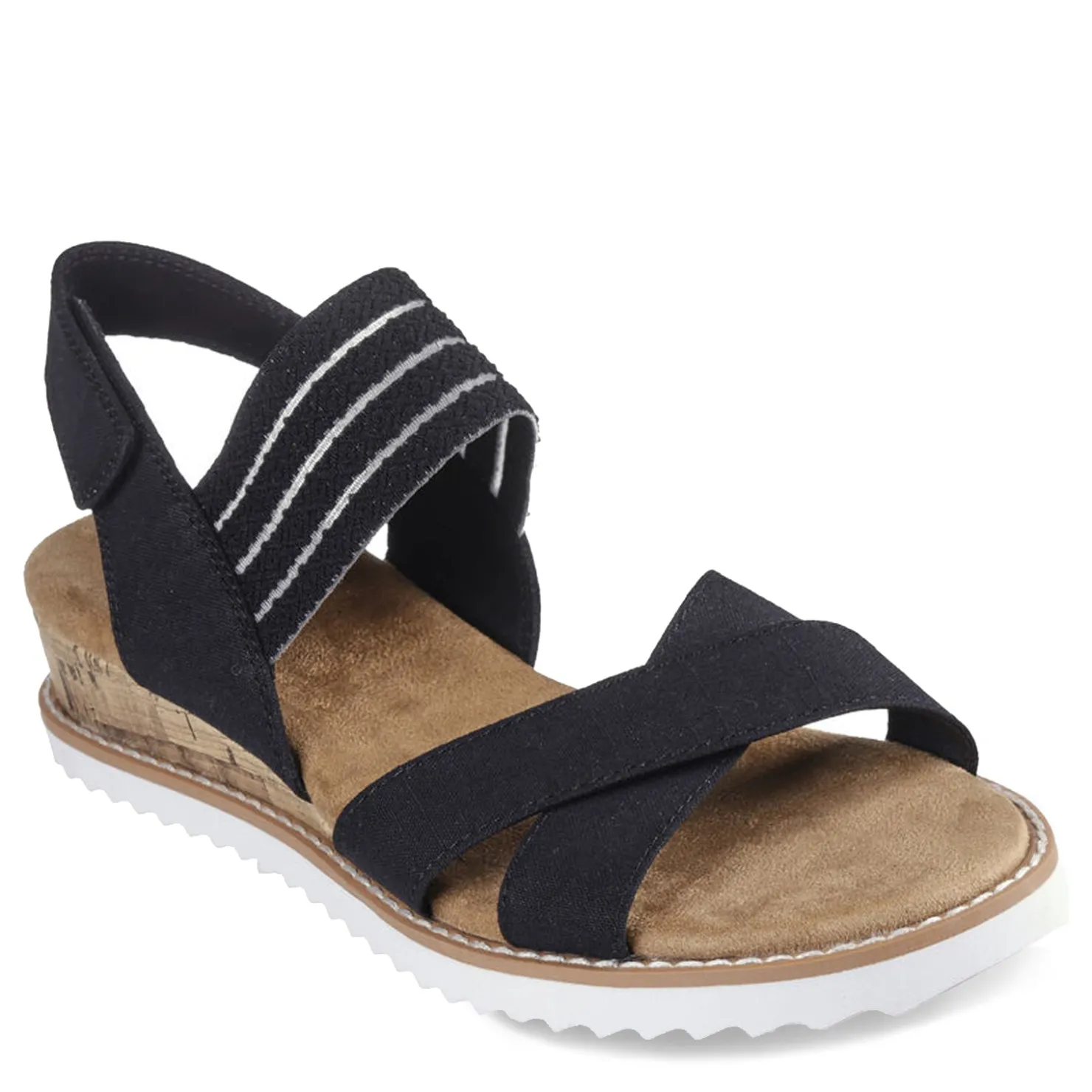 Women's , BOBS Desert Kiss - Shore Enough Sandal|Skechers New