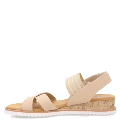 Women's , BOBS Desert Kiss - Shore Enough Sandal|Skechers Sale