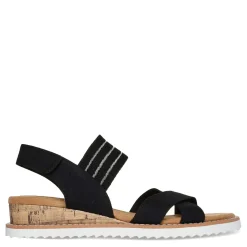 Women's , BOBS Desert Kiss - Shore Enough Sandal|Skechers Discount