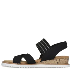 Women's , BOBS Desert Kiss - Shore Enough Sandal|Skechers Discount