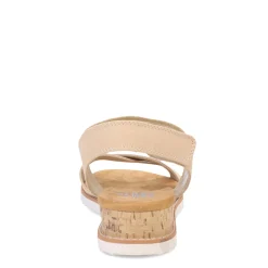 Wedges*Skechers Women's , BOBS Desert Kiss - Shore Enough Sandal Natural