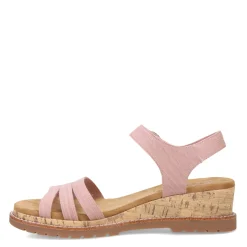 Wedges*Skechers Women's , BOBS Desert Chill - Evening Sun Sandal Blush