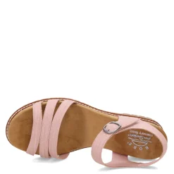 Wedges*Skechers Women's , BOBS Desert Chill - Evening Sun Sandal Blush