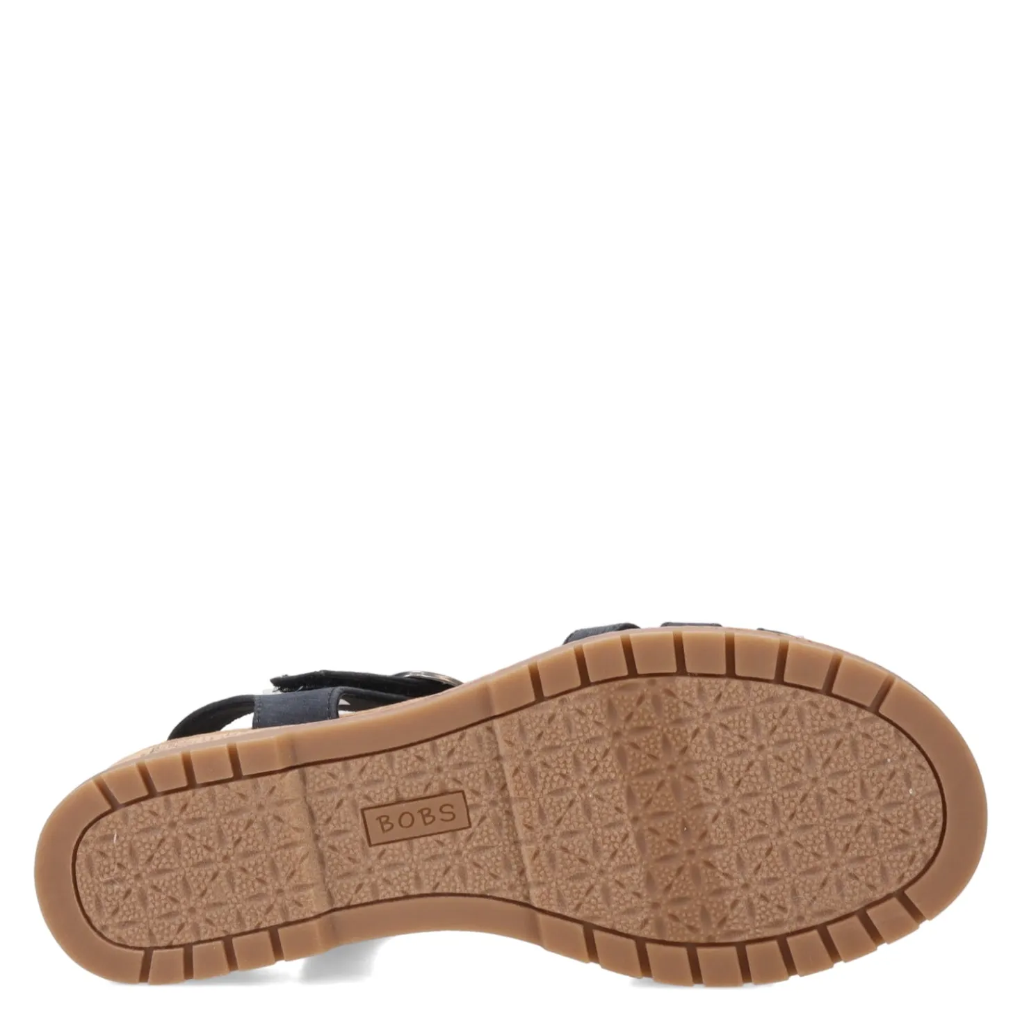 Wedges*Skechers Women's , BOBS Desert Chill - Evening Sun Sandal Charcoal