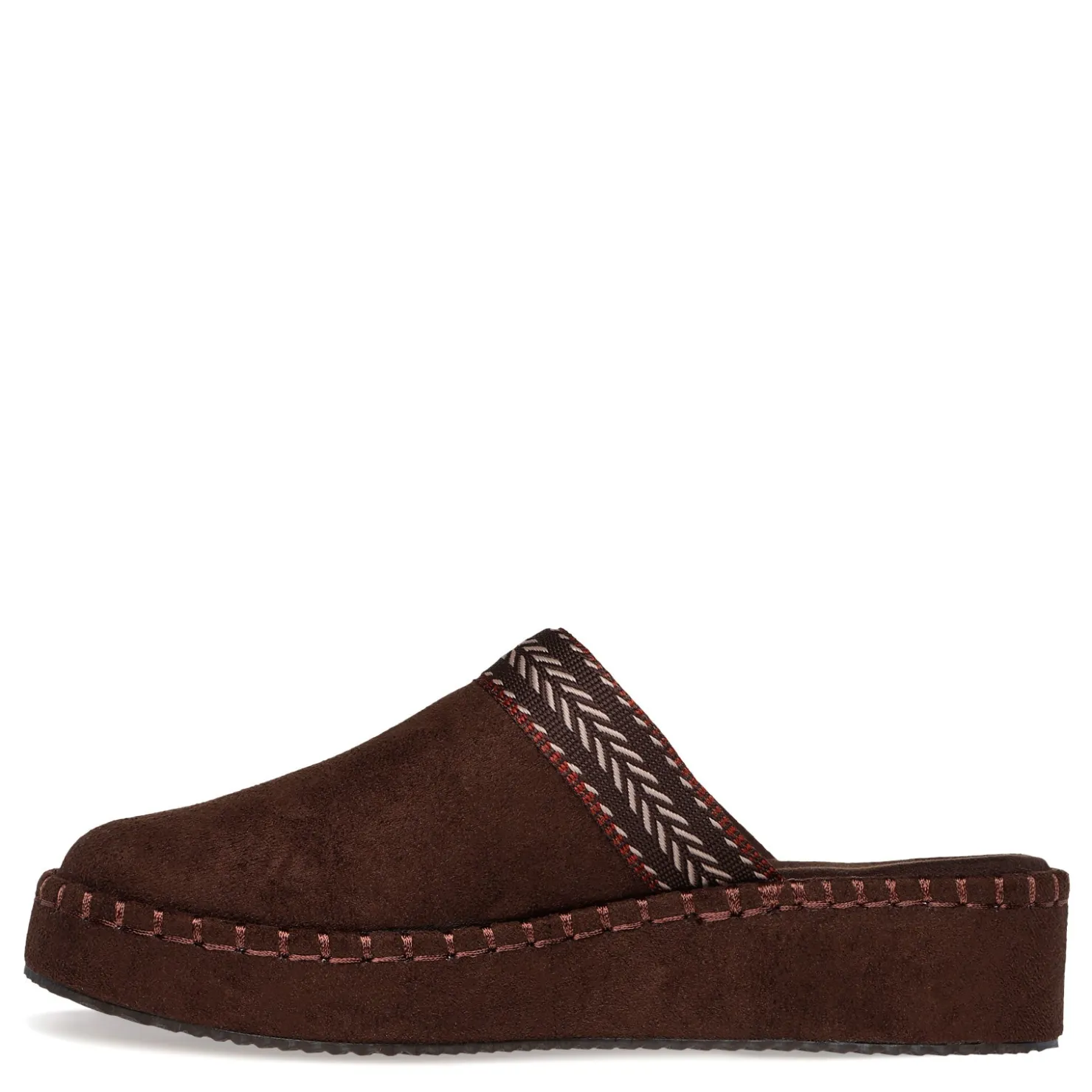 Wedges*Skechers Women's , BOBS Rosey Rise Clog Chocolate