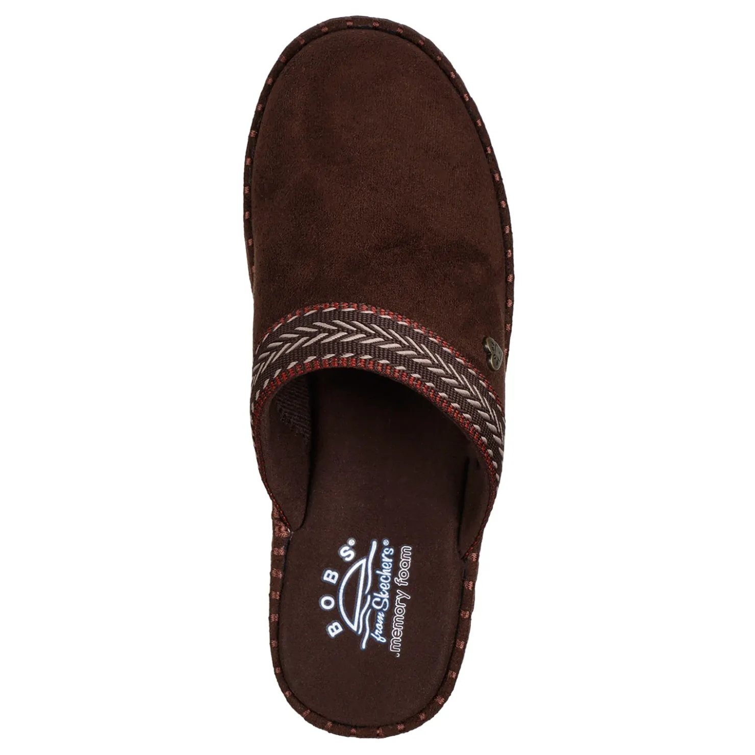 Wedges*Skechers Women's , BOBS Rosey Rise Clog Chocolate
