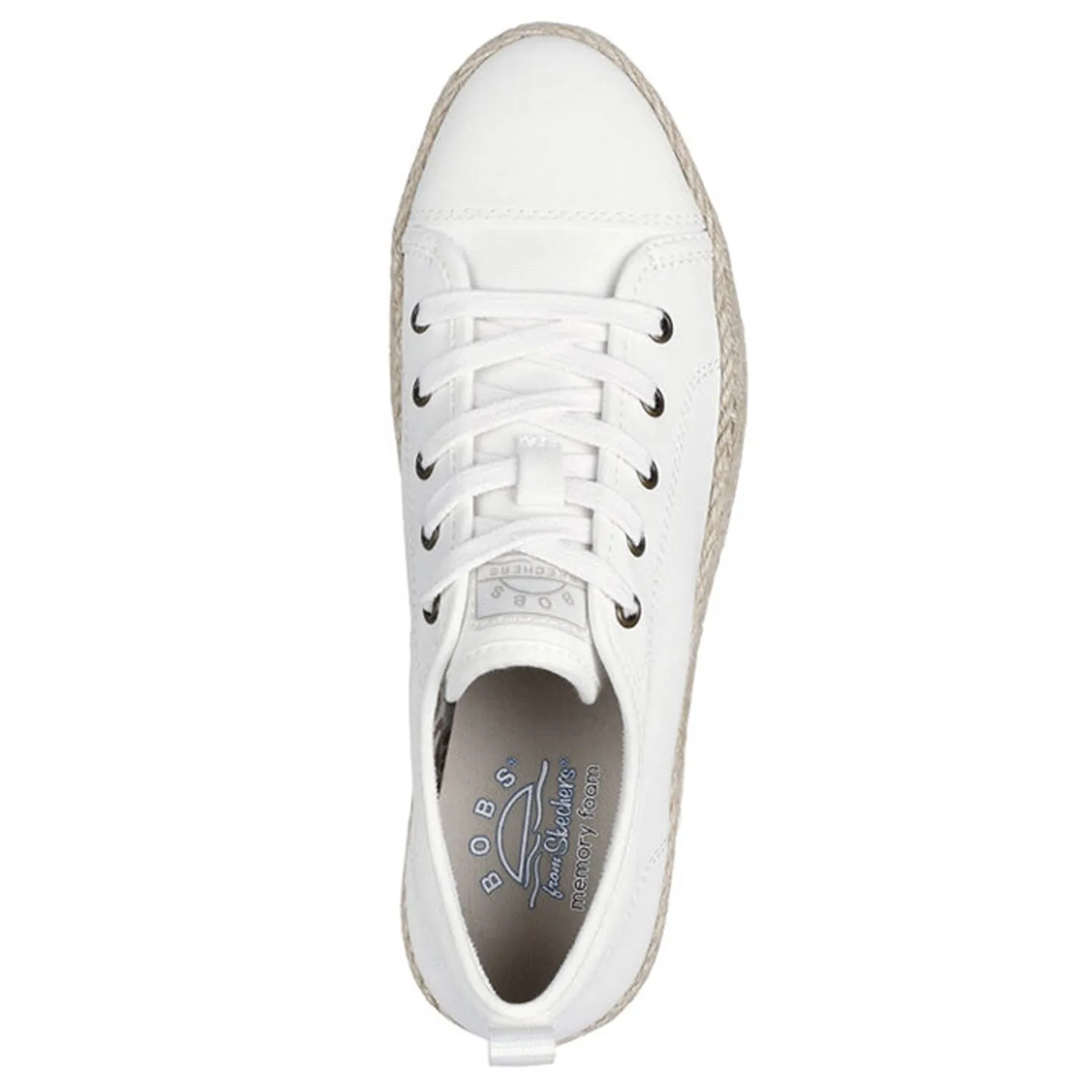 Fashion & Street*Skechers Women's , BOBS Sesame - Sun Dazing Sneaker Off White