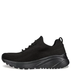Walking*Skechers Women's , BOBS Sport Sparrow 2.0 - Allegiance Crew Sneaker Black/ Black