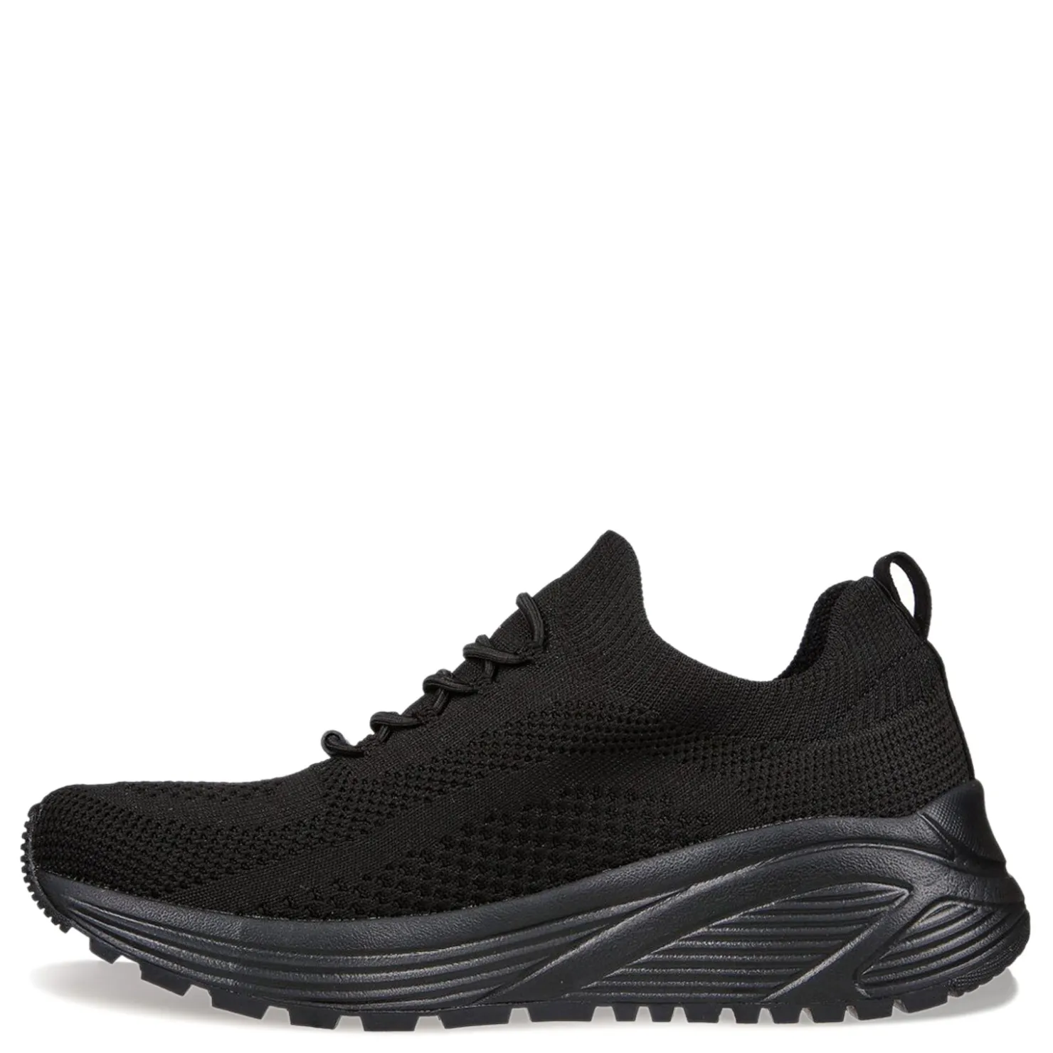 Walking*Skechers Women's , BOBS Sport Sparrow 2.0 - Allegiance Crew Sneaker Black/ Black