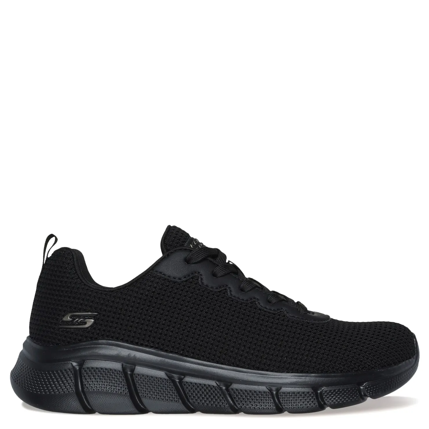 Walking*Skechers Women's , BOBS Sport B Flex - Visionary Essence Sneaker - Wide Width Black