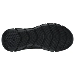 Walking*Skechers Women's , BOBS Sport B Flex - Visionary Essence Sneaker - Wide Width Black