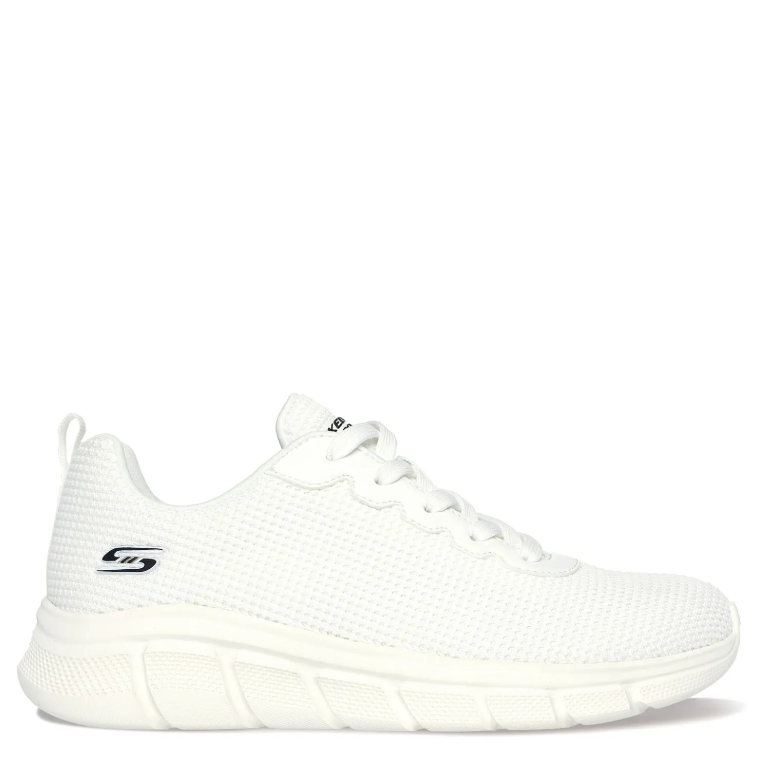 Walking*Skechers Women's , BOBS Sport B Flex - Visionary Essence Sneaker - Wide Width White