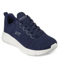 Walking*Skechers Women's , BOBS Sport B Flex - Encore Move Sneaker Navy