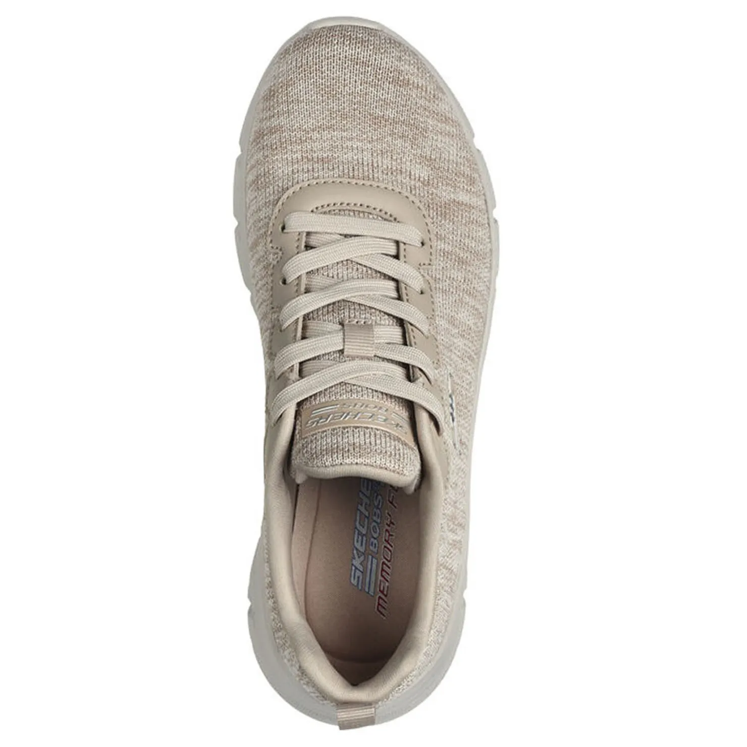 Walking*Skechers Women's , BOBS Sport B Flex - Encore Move Sneaker Taupe