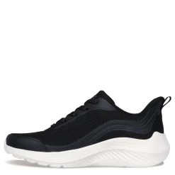 Fashion & Street*Skechers Women's , BOBS Sport Squad Waves - Still Wading Sneaker Black