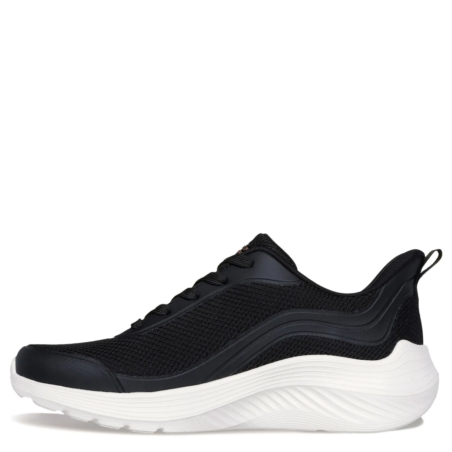 Fashion & Street*Skechers Women's , BOBS Sport Squad Waves - Still Wading Sneaker Black