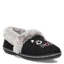 Women's , BOBS Too Cozy - Meow Pajamas Slipper|Skechers