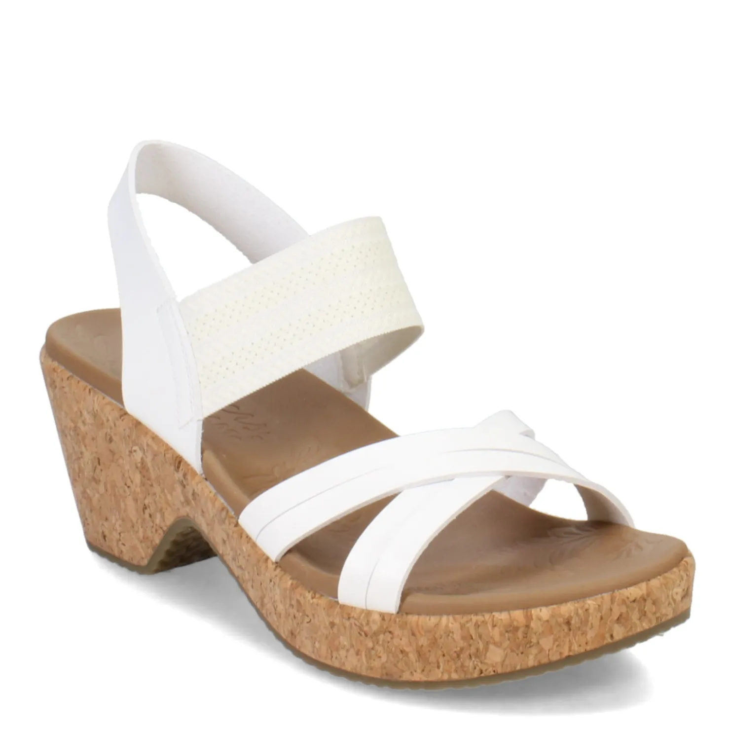 Heeled Sandals*Skechers Women's , Brystol - Night Skies Sandal White