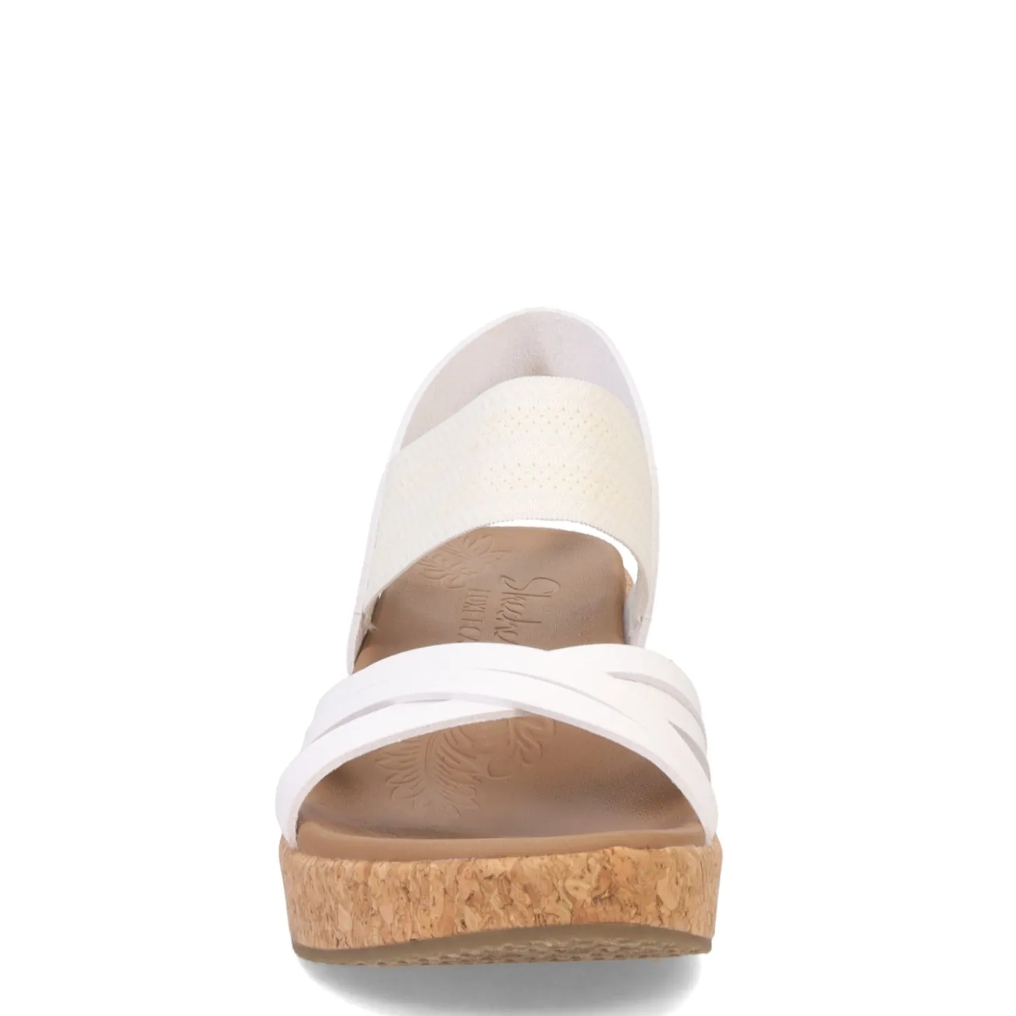 Heeled Sandals*Skechers Women's , Brystol - Night Skies Sandal White