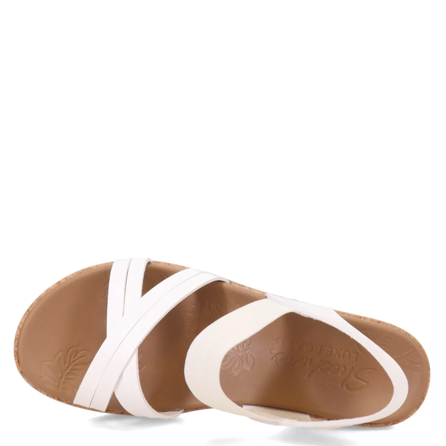 Heeled Sandals*Skechers Women's , Brystol - Night Skies Sandal White