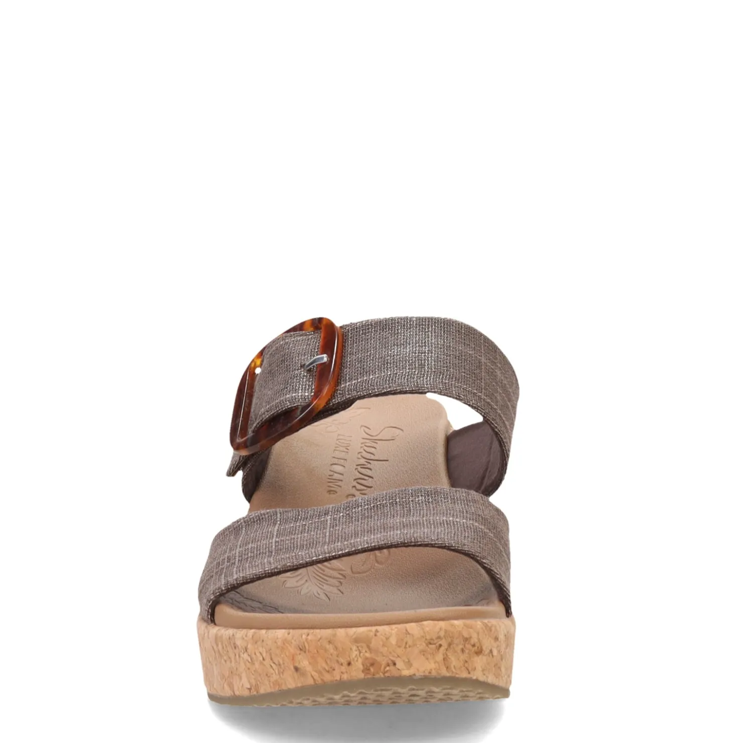Wedges*Skechers Women's , Brystol Sandal Chocolate