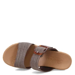Wedges*Skechers Women's , Brystol Sandal Chocolate