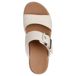 Wedges*Skechers Women's , Brystol Sandal Natural