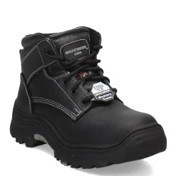 Women's Skechers, Burgin Krabok Steel Toe Work Boot|Skechers Work Online