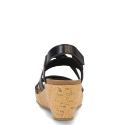 Wedges*Skechers Women's Cali, Beverlee - Delicate Glow Sandal Black