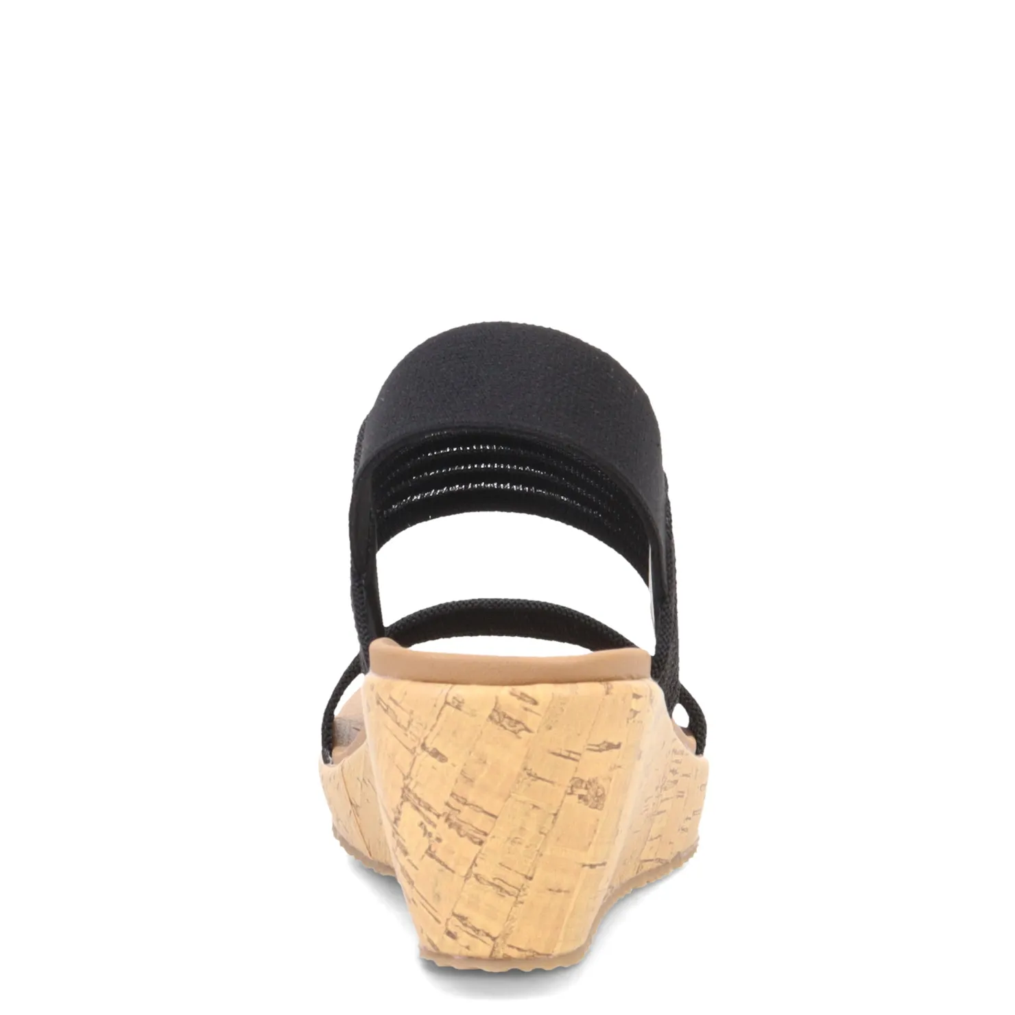Wedges*Skechers Women's Cali, Beverlee - Sheer Luck Sandal Black