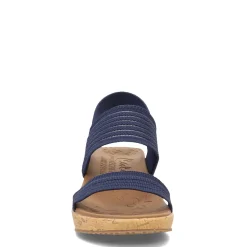 Wedges*Skechers Women's Cali, Beverlee - Sheer Luck Sandal Navy