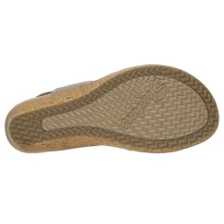 Wedges*Skechers Women's Cali, Beverlee - Sheer Luck Sandal Taupe