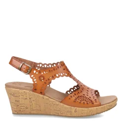 Wedges*Skechers Women's Cali, Beverlee - Easy To Adore Sandal Luggage