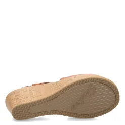 Wedges*Skechers Women's Cali, Beverlee - Easy To Adore Sandal Luggage