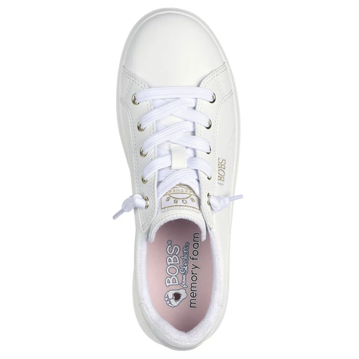 Fashion & Street*Skechers Women's , D Vine - Instant Delight Sneaker - Wide Width White