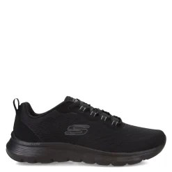 Walking*Skechers Women's , Flex Appeal 5.0 Sneaker Black/Gray