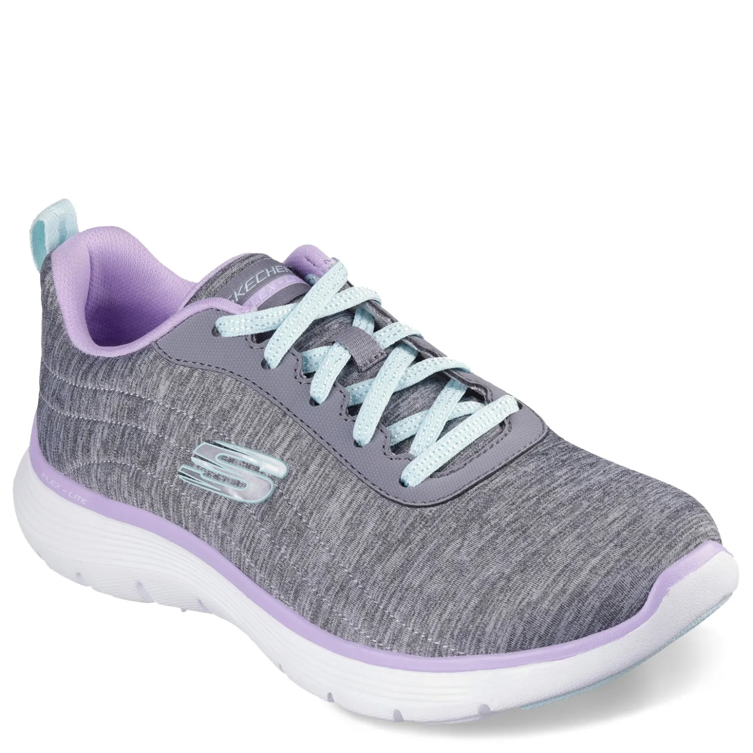 Walking*Skechers Women's , Flex Appeal 5.0 - Modern Times Sneaker Grey Multi