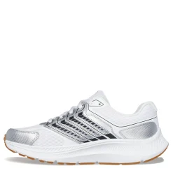 Running*Skechers Women's , Go Run Consistent 2.0 - Aragon Sneaker White/Silver/Black