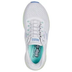 Running*Skechers Women's , GO RUN Elevate 2.0 Slip-Ins - Banyan Running Shoe Grey/Blue