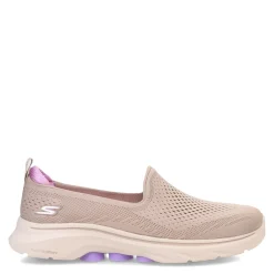 Walking*Skechers Women's , GO WALK 7 - Vina Sneaker Taupe