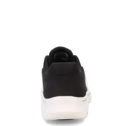 Walking*Skechers Women's , GO WALK 7 - Cosmic Waves Sneaker White Black