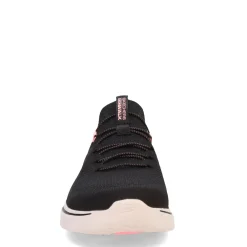 Walking*Skechers Women's , GO WALK 7 - Abie Sneaker Black Hot Pink