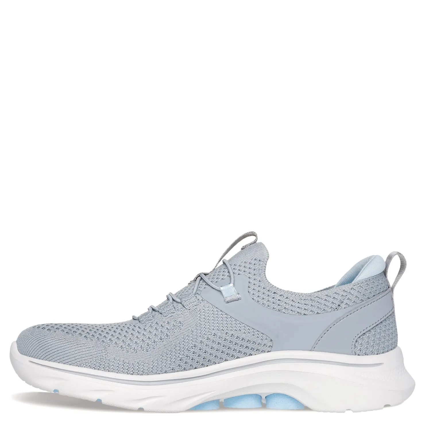 Walking*Skechers Women's , GO WALK 7 - Abie Sneaker Grey Lt Blue
