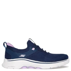 Walking*Skechers Women's , GO WALK 7 - Abie Sneaker Navy Lavender