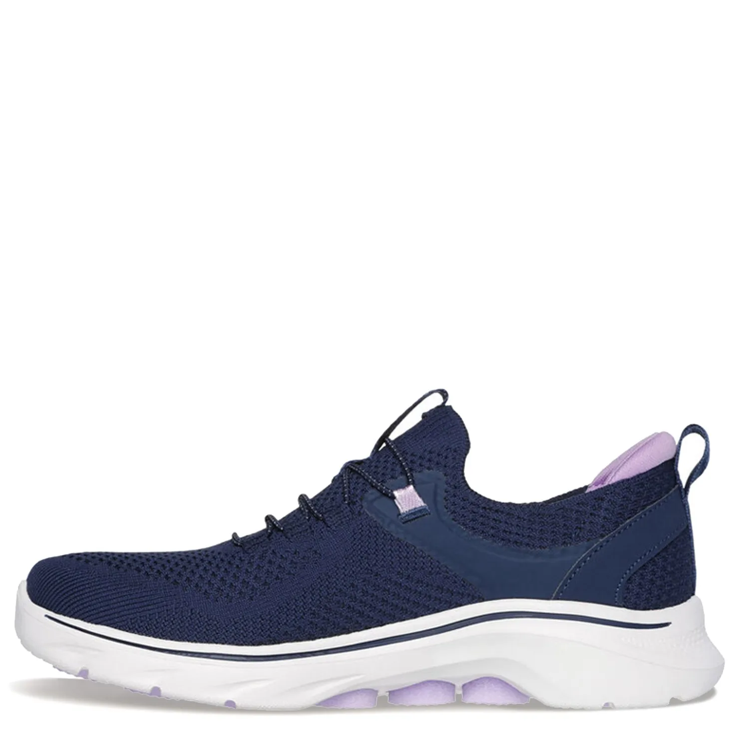 Walking*Skechers Women's , GO WALK 7 - Abie Sneaker Navy Lavender