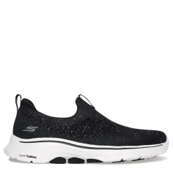 Walking*Skechers Women's , GO WALK 7 - Blink Sneaker Black