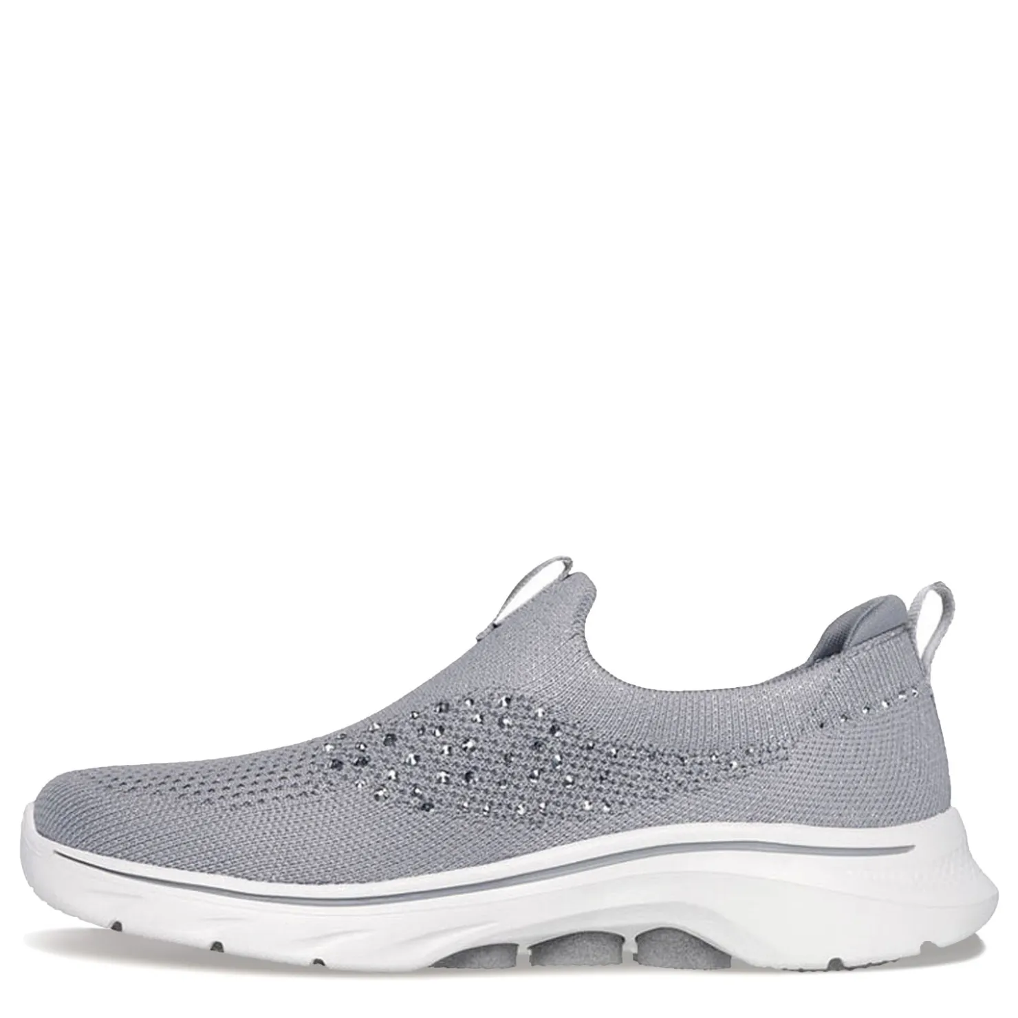 Walking*Skechers Women's , GO WALK 7 - Blink Sneaker Gray