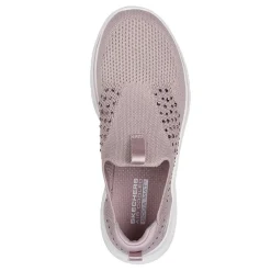 Walking*Skechers Women's , GO WALK 7 - Blink Sneaker Mauve