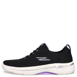 Walking*Skechers Women's , GO WALK Arch Fit - Crystal Waves Sneaker Black