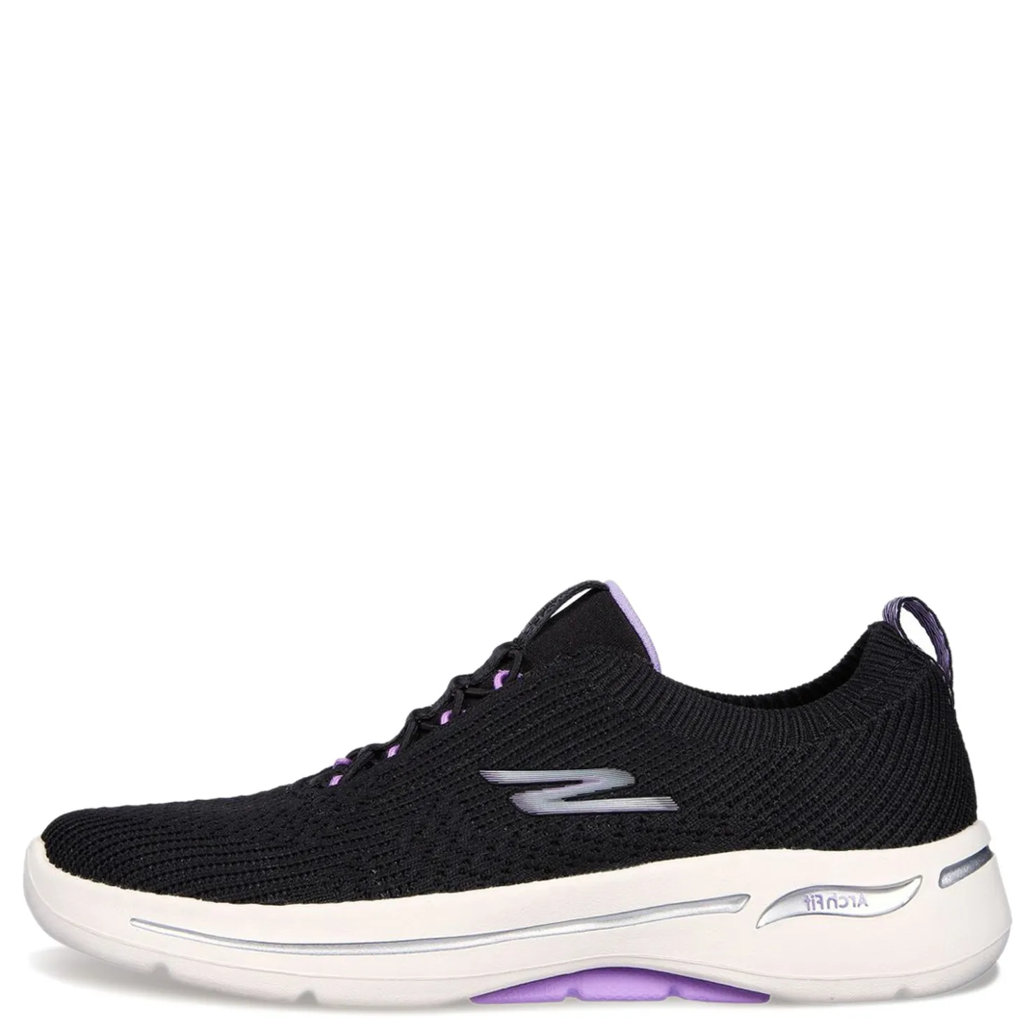 Walking*Skechers Women's , GO WALK Arch Fit - Crystal Waves Sneaker Black